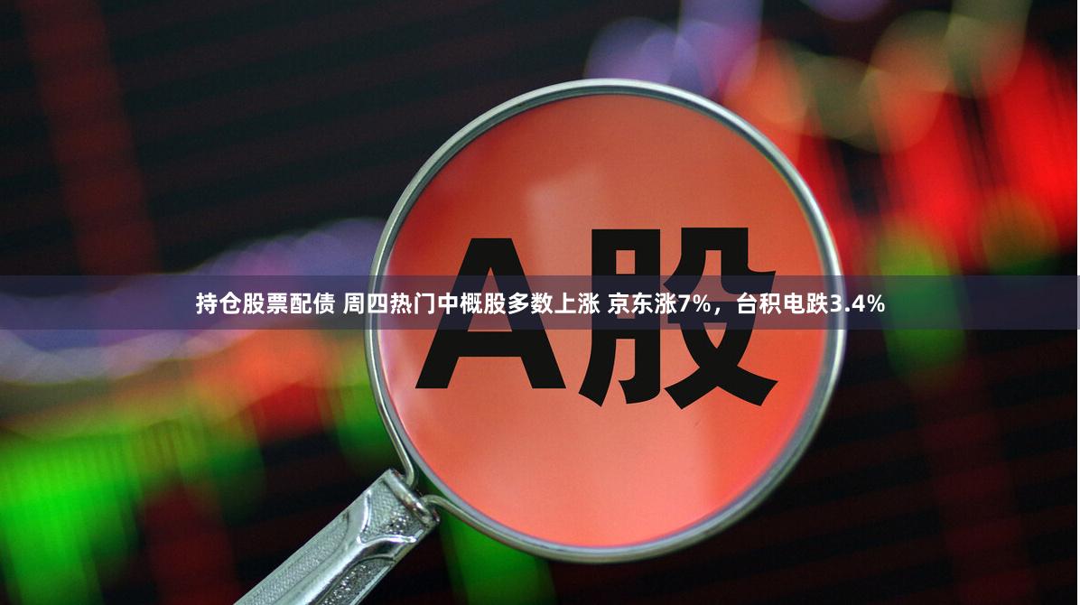 持仓股票配债 周四热门中概股多数上涨 京东涨7%，台积电跌3.4%